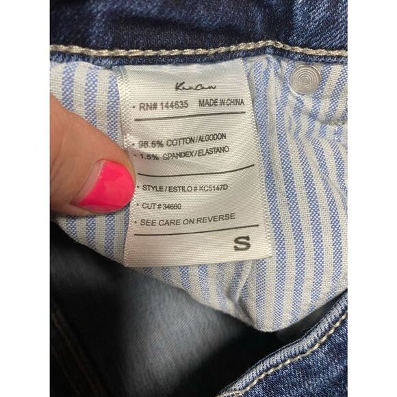 KanCan High Rise Denim Shorts Size Small - Picture 5 of 7